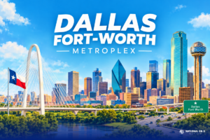 Dallas Fort Worth Metroplex – a key area for National EB-5 Wealth Center's EB-5 project development in Texas