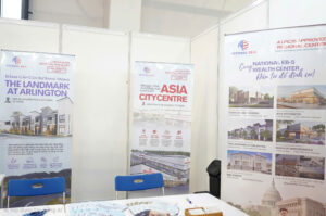 National EB-5 Wealth Center promotional materials displayed at VIFA Expo 2026