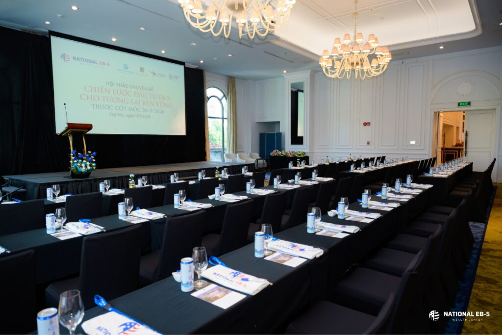 EB-5 Seminar at Mai House Saigon Hotel on July 11 2026